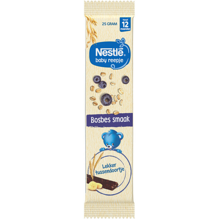Nestlé Baby Reepje Bosbes Smaak vanaf 12 Maanden 25 g (25g)