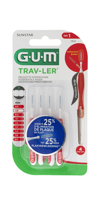 GUM Trav-Ler Rager 0.8 mm