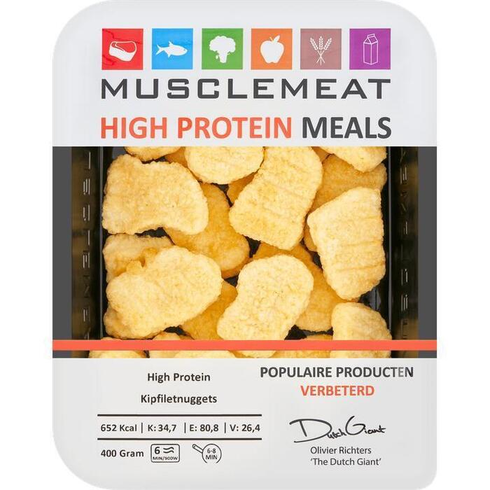 Muscle Meat High Protein Meals High Protein Kipfiletnuggets 400 g (400g)