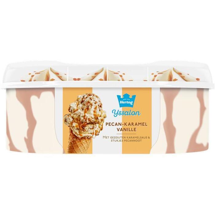 Hertog IJssalon Pecan Caramel 825ML (0.82L)