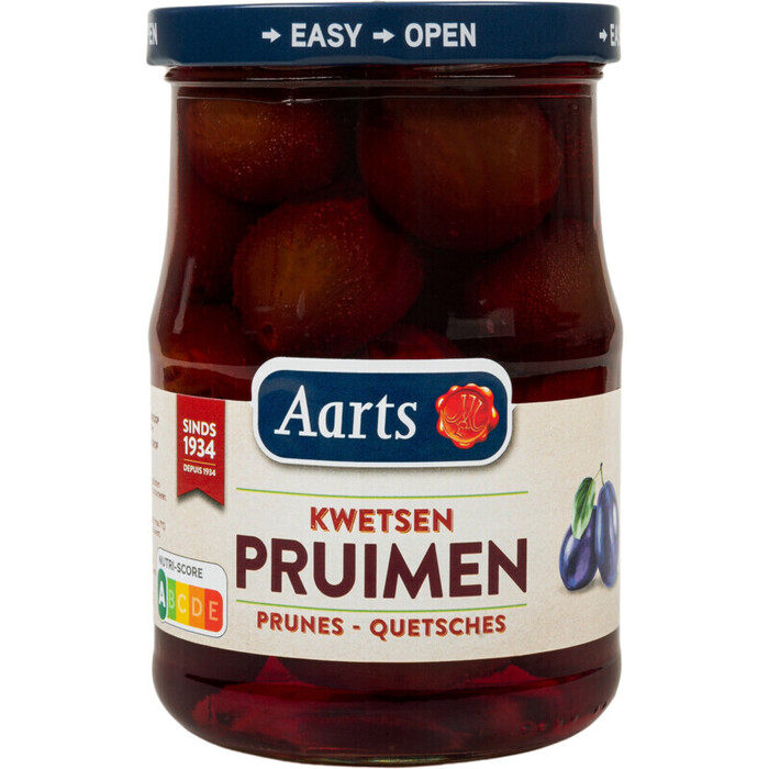 Pruimen - Kwetsen op siroop (Pot, 560g)