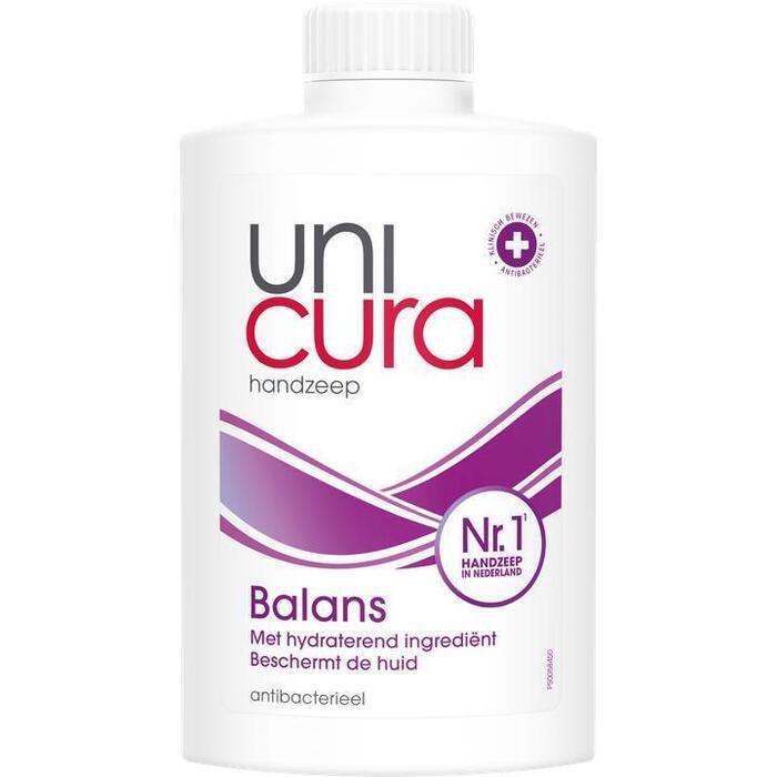 Unicura Balance Antibacteriële Handzeep Navul 250 ml (Fles, 250ml)