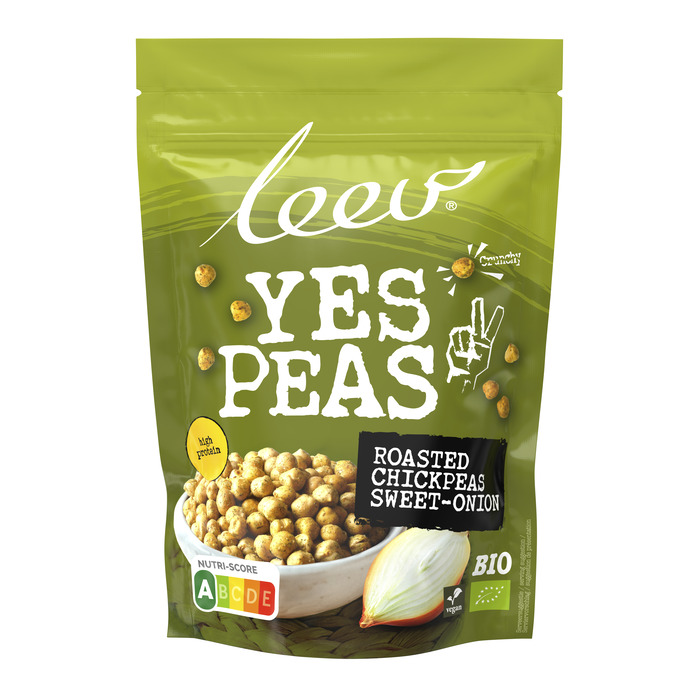 Leev Yes peas roasted chickpeas sweet-onion (90g)