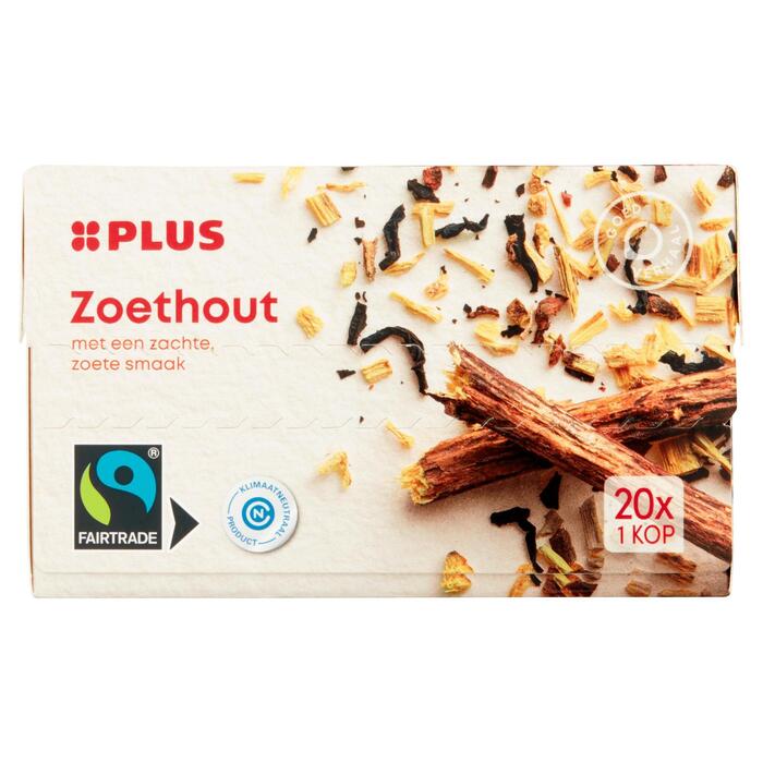 Zoethout Thee Pak 1-kops (Doos, 40g)