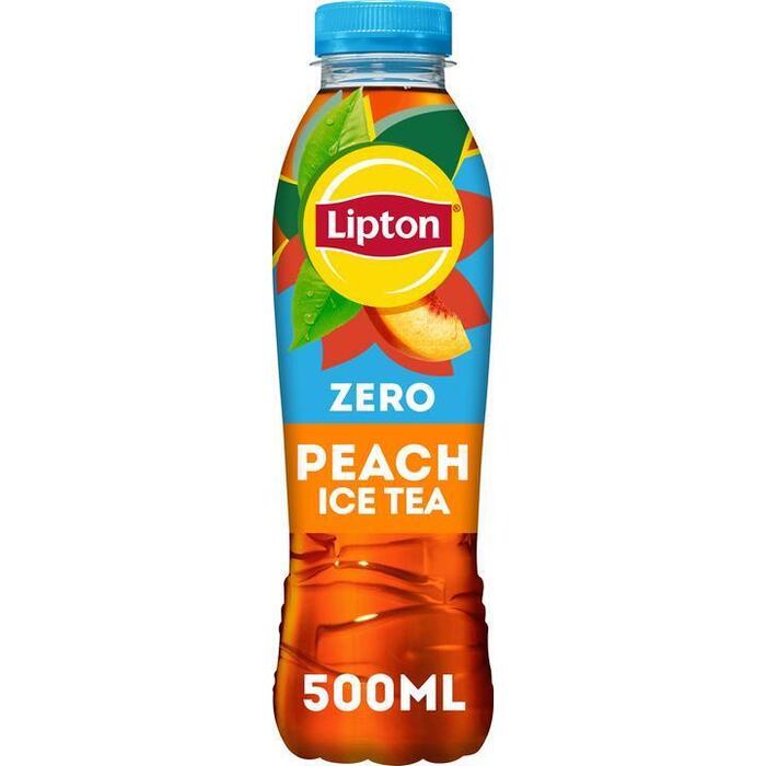 Lipton Peach zero (Fles, 0.5L)