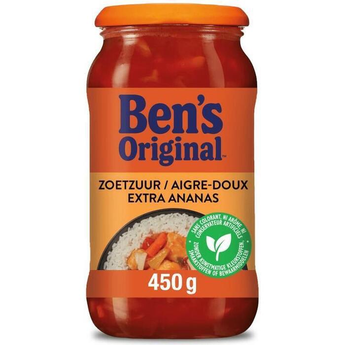 Uncle Ben's Zoetzuur Extra Ananas 450g (450g)