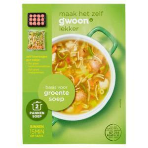 G'woon groentensoep kook 2-pak (112g)