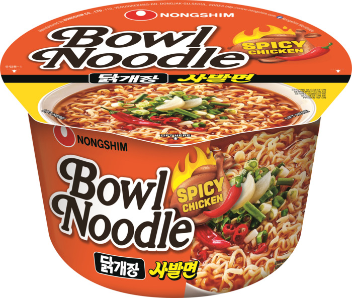 Nongshim Instant Noodles Chicken Spicy Bowl 100g (100g)