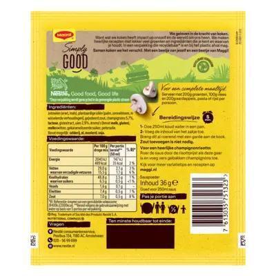 Champignonsaus (Zakje, 36g)