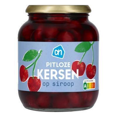 Kersen op siroop zonder pit (pot, 700g)