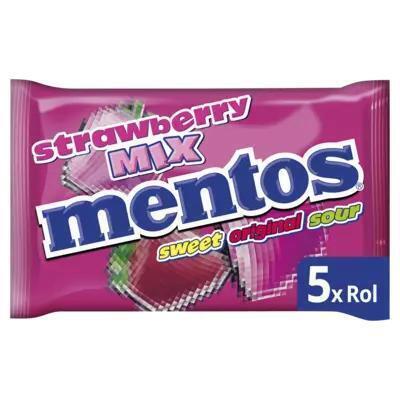 Mentos Chewy Dragees Strawberry Mix 37,5 g (188g)