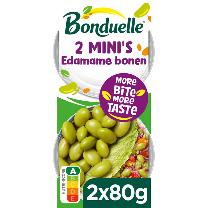 Edamame bonen 2x80 gram (Blik, 160g)