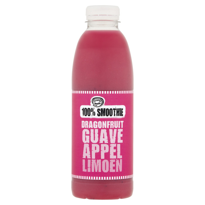 100% smoothie dragonfruit guave-appel (0.75L)