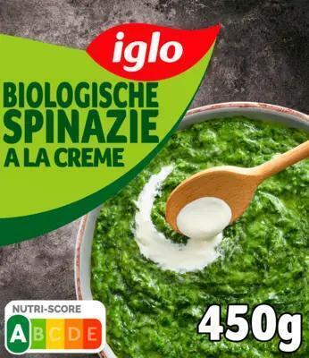 Iglo Biologische spinazie a la creme (Doos, 450g)