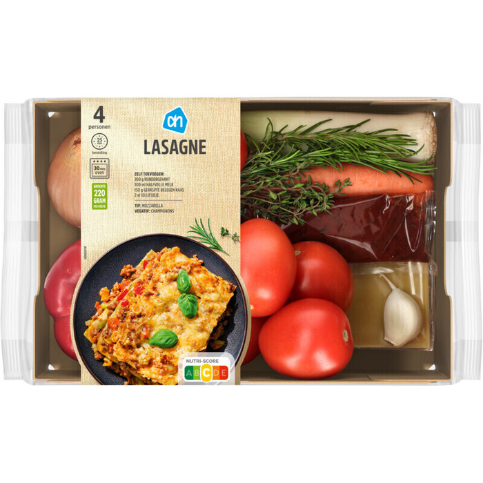 AH Italiaanse lasagne verspakket (1.2kg)