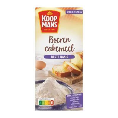 Koopmans Boeren Cakemeel 450 g (Doos, 450g)
