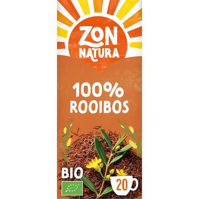Zonnatura Thee rooibos bio (zakjes, 31g)