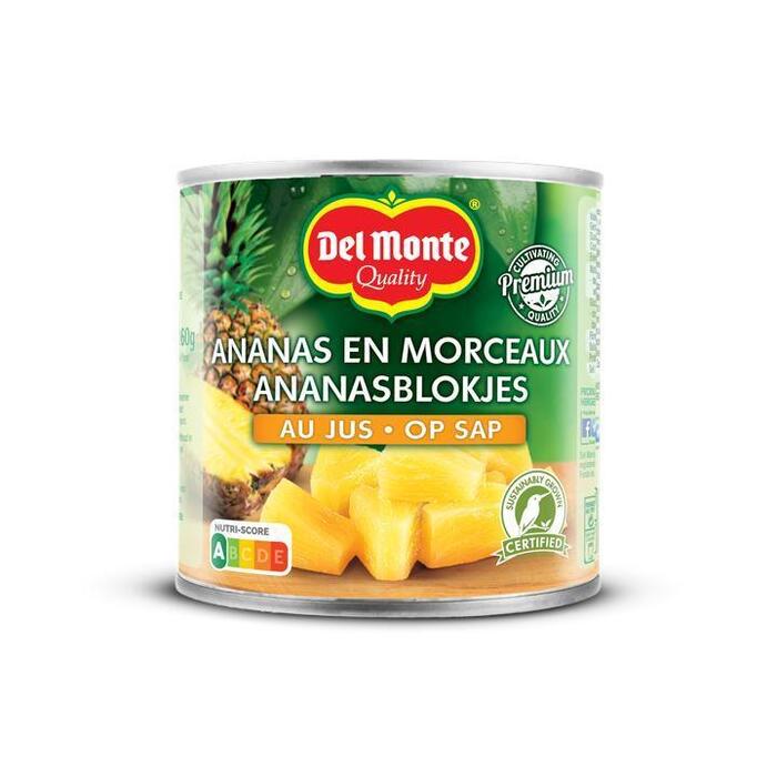 Del Monte Ananasblokjes op sap (435g)
