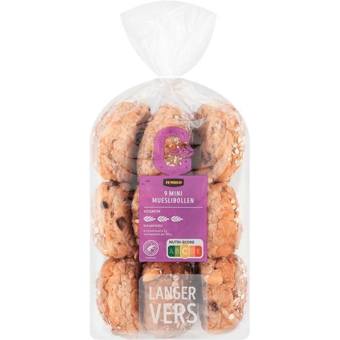 Jumbo - Mini Mueslibollen - 9 Stuks