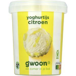 G'woon yoghurtijs citroen meringue (0.5L)