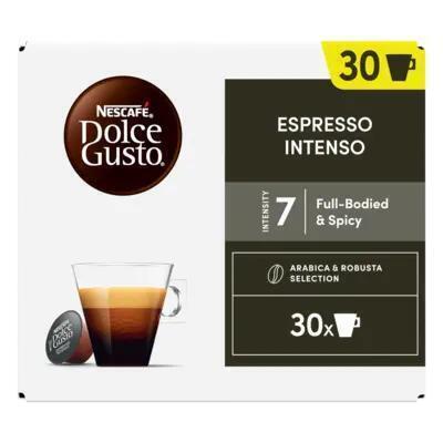 Nescafé Dolce Gusto Espresso Intenso 30 x 7 g (doos, 30 × 7g)