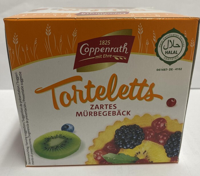 Coppenrath Torteletts 4 stuks (200g)