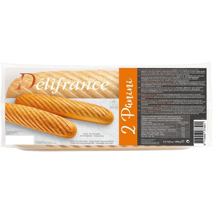 2 Panini Voorgegrild (Stuk, 250g)