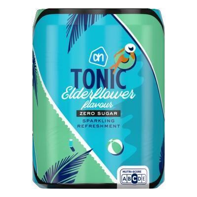 AH Tonic elderflower flavour zero 4-pack (1L)