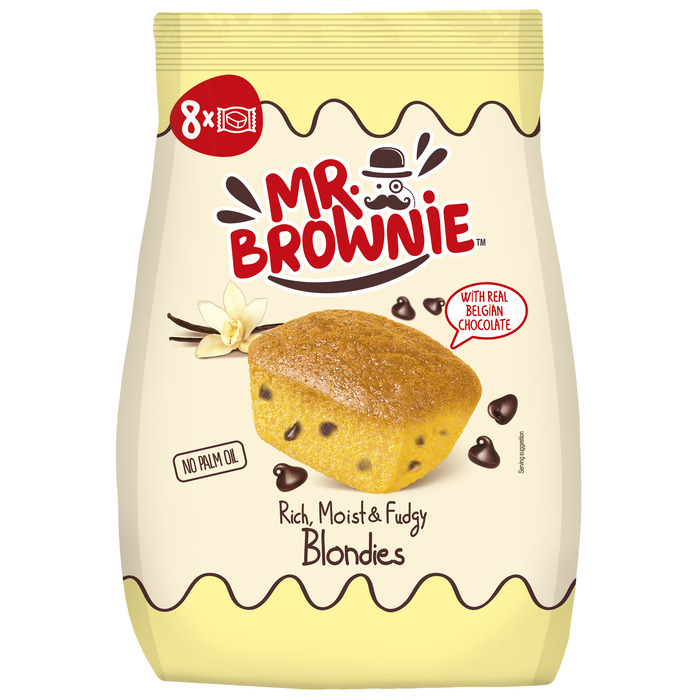 Mr. Brownie Blondies 8 Stuks 200 g (200g)