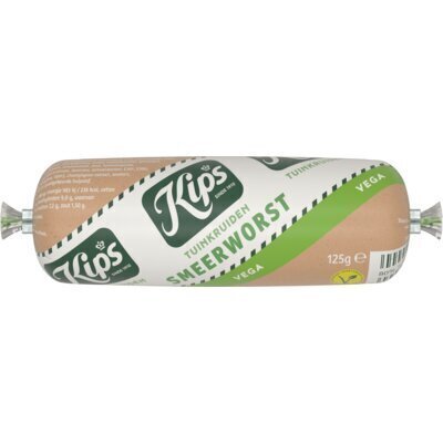 Kips Vega smeerworst tuinkruiden (125g)