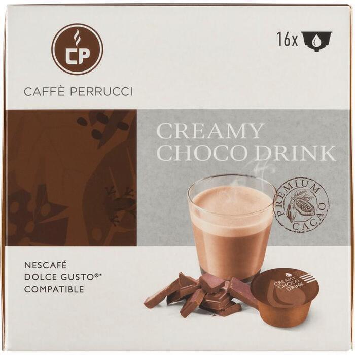 Caffè Perrucci Creamy Choco Drink 16 x 18g (16 × 18g)