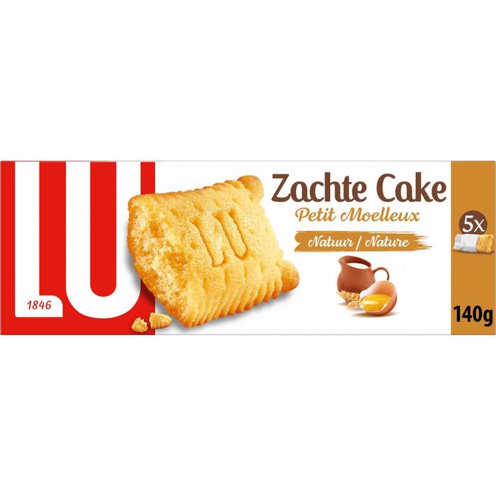 LU Petit Moelleux Natuur 5 Stuks 140 g (Pak, 140g)