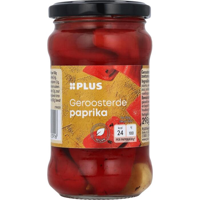 Geroosterde rode paprika (Pot, 295g)