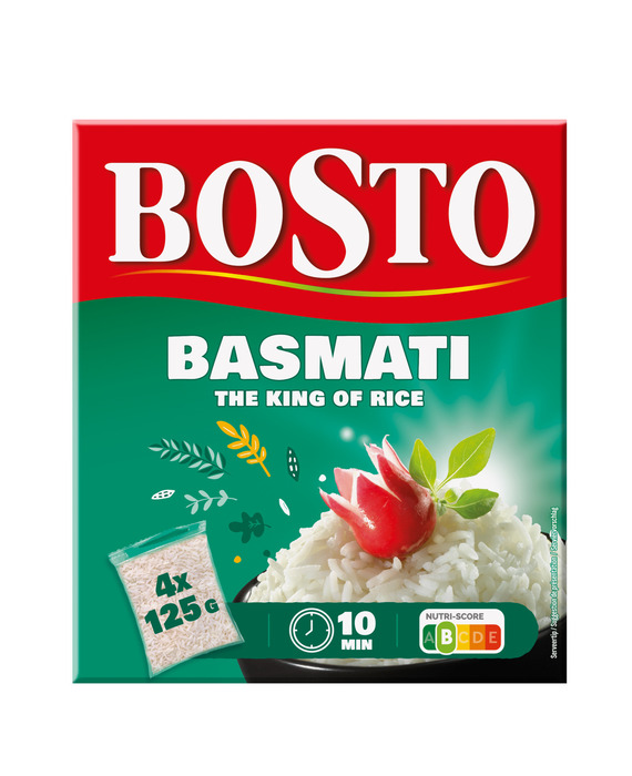 Basmati rijst (doos, 4 × 125g)