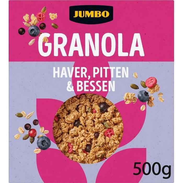 Jumbo Granola Haver, Pitten & Bessen 500g (500g)