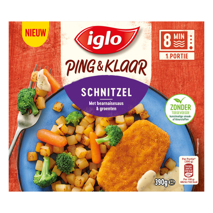 Iglo P&K Schnitzel 390 gram (390g)