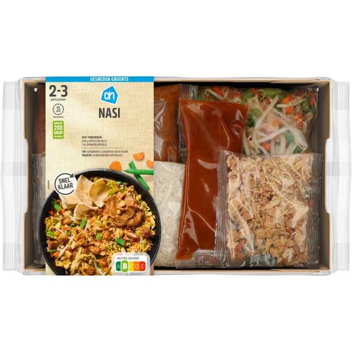 AH Gesneden verspakket Nasi (885g)