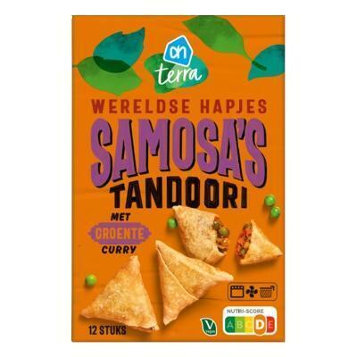AH Wereldse hapjes samosa's tandoori (240g)