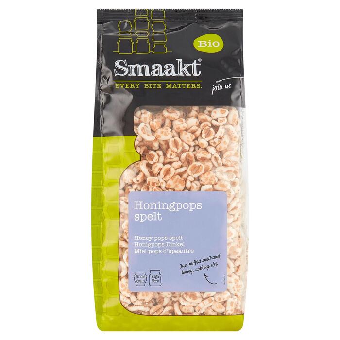 Smaakt Honingpops spelt (Zak, 150g)