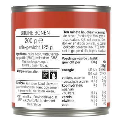 AH Terra Hollandse bruine bonen (200g)