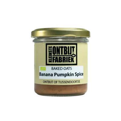 Kleinste Ontbijtfabr Baked oats banana pumkin spice (100g)