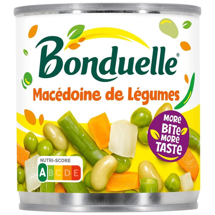 Macédoine de légumes (Blik, 200g)