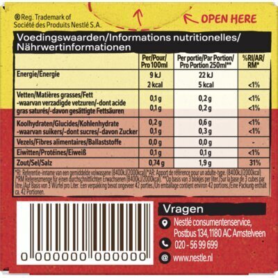 Maggi Kubor bouillon 64 blokjes (256g)