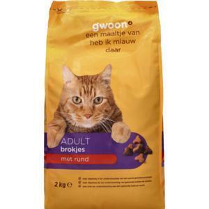 g'woon Knabbels vlees voor de kat (2kg)