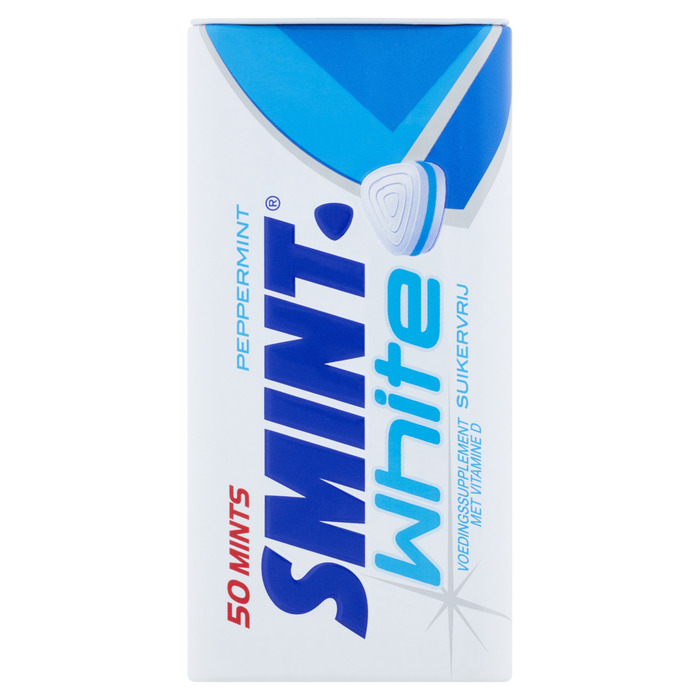 Smint White peppermint 1 tin 50P  BLX (50 × 0.7g)