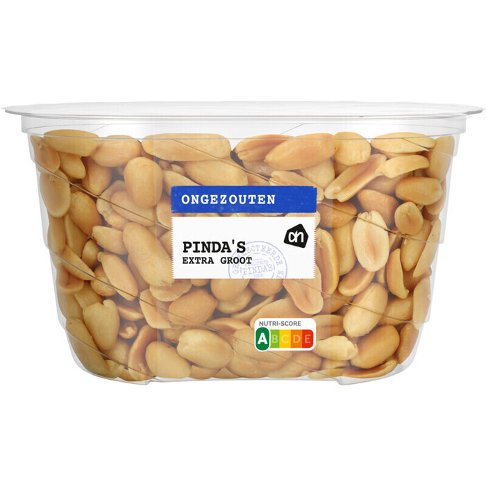 Pinda's extra groot ongezouten (bak, 295g)
