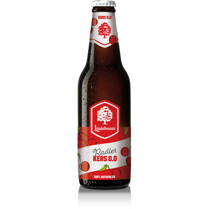 Lindeboom Radler kers 0.0% 4-pack (30cl)