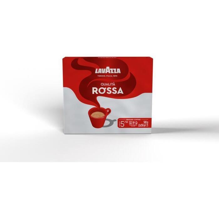 Lavazza Qualita Rossa gemalen 2x250 gram (500g)