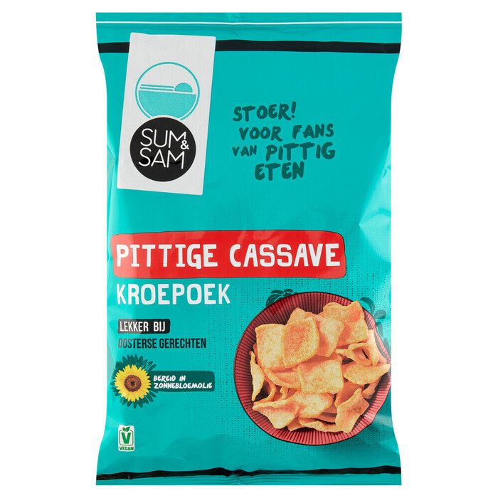 Sum & Sam Kroepoek hot cassave (125g)