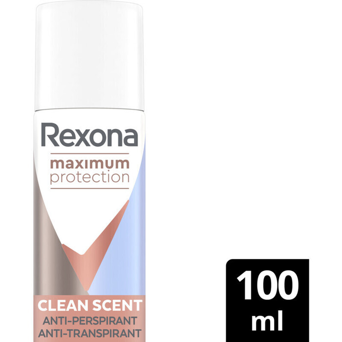 Rexona Women aerosol clean scent (100ml)